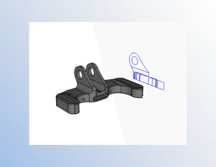 Projizieren auf Z Ebene