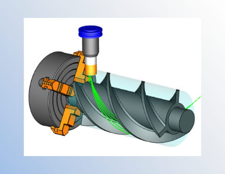 4/5 Achsen Werkzeugwege