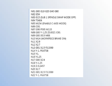 G-Code-Ausgabe