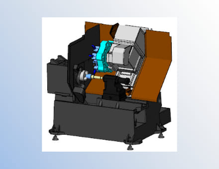 Vollständige Maschinen Simulation