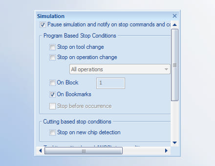 Simulationseinstellungen