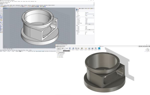 Verwendung in anderer CAD-Software